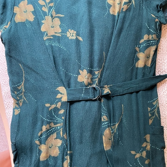 Urban Outfitters Lola Floral Mini Dress Button-up, Size XS - Picture 10 of 11
